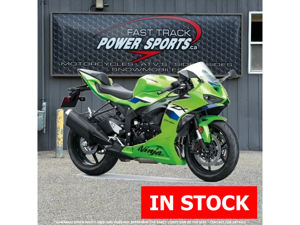 New 2026 Kawasaki Ninja ZX-6R KRT ABS in Dorchester - Fast Track
