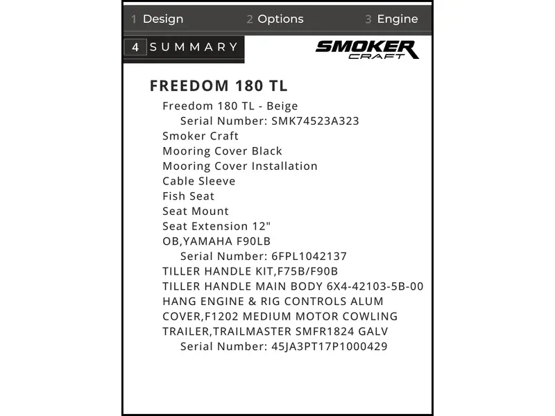 2023 Smoker-Craft Freedom 180 TL