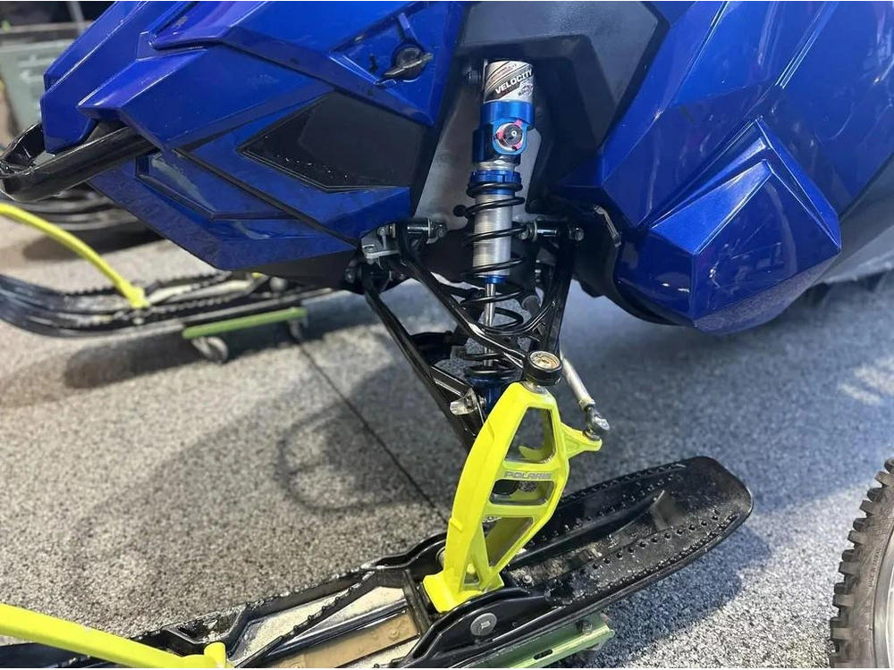 2021 Polaris 850 Rmk Khaos 155 2.75" - Polaris Blue / Lime Squeeze alt