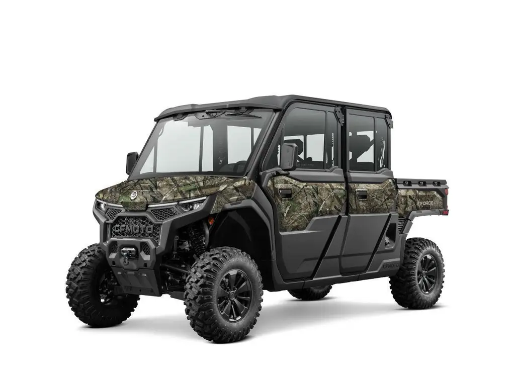 2026 CFMOTO UFORCE U10 XL PRO HIGHLAND // True Timber Kanati 