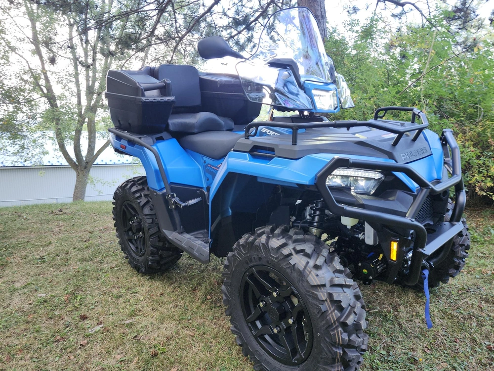 2025 Polaris Sportsman 570 Trail - Electric Blue Beauce Sports | Rive-sud Québec | Idéal Sentiers alt