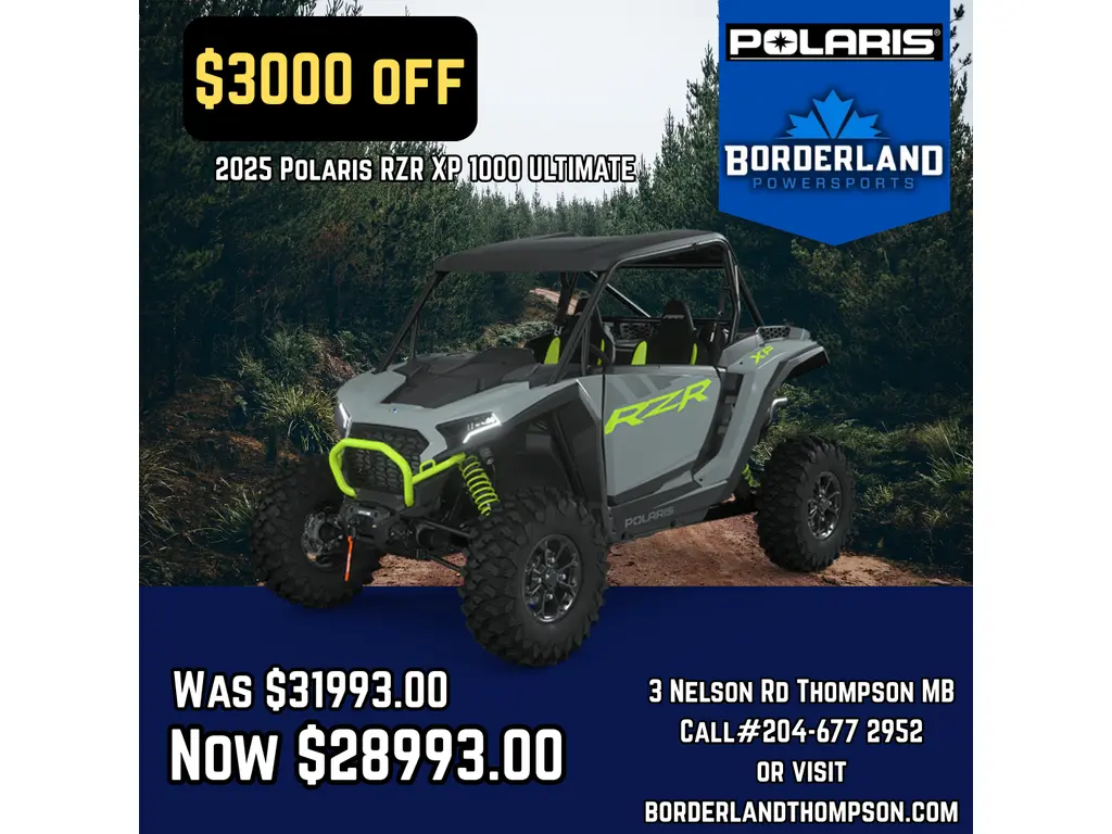 2025 Polaris RZR XP 1000 ULTIMATE