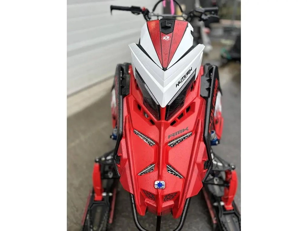 2022 Polaris Patr Boost Matryx Slash Pro Rmk 165 2.75" - Indy® Red / Gloss Black / White Lightning alt