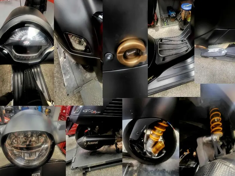 2020 Vespa GTS Super 300 Notte thumbnail 8