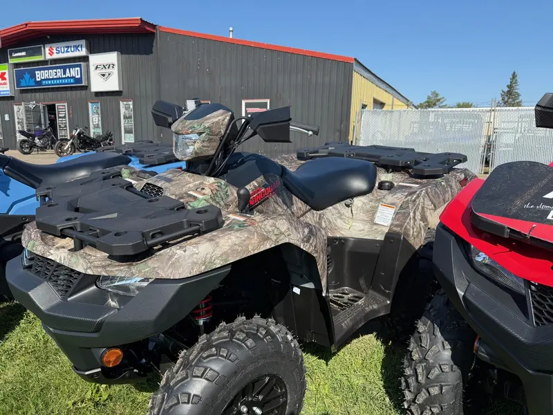 2026 Suzuki KingQuad 750 XPZ Power Steering - True Timer Kanati