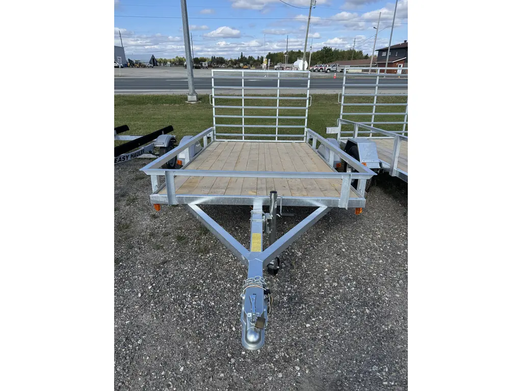 2026 Easy Hauler TRAILER,UTL,68"x123",GALV,REAR RAMP 
