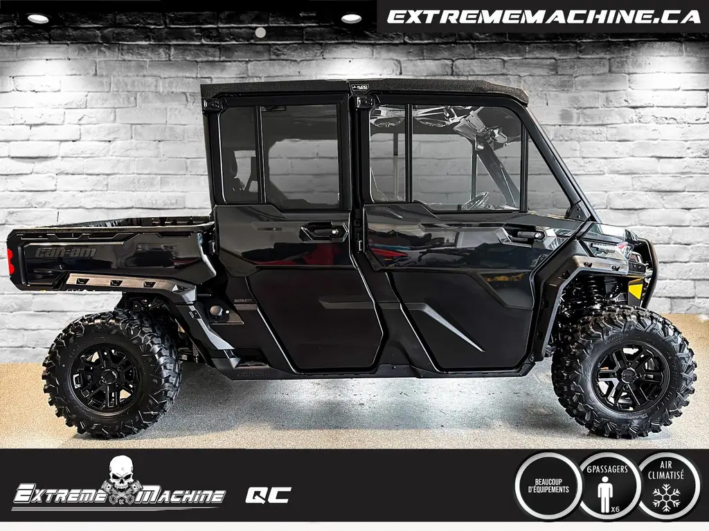 Can-Am DEFENDER MAX HD 10 LONE STAR CAB DPS 2025 - SEULEMENT 1113KM - COMME NEUF!!!