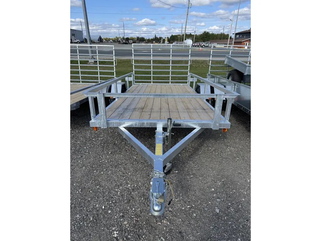 Easy Hauler TRAILER,UTILITY,6X12,SINGLE AXLE,GALV,REAR RAMP 2026
