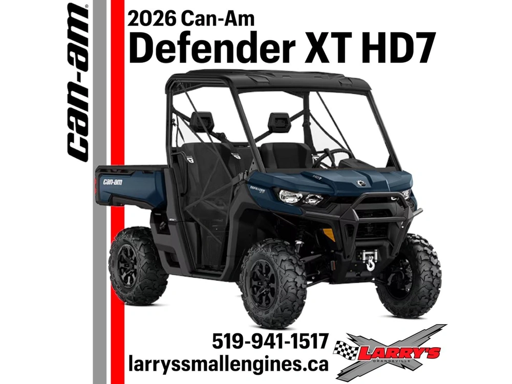2026 Can-am Defender Xt Hd7 7ete alt