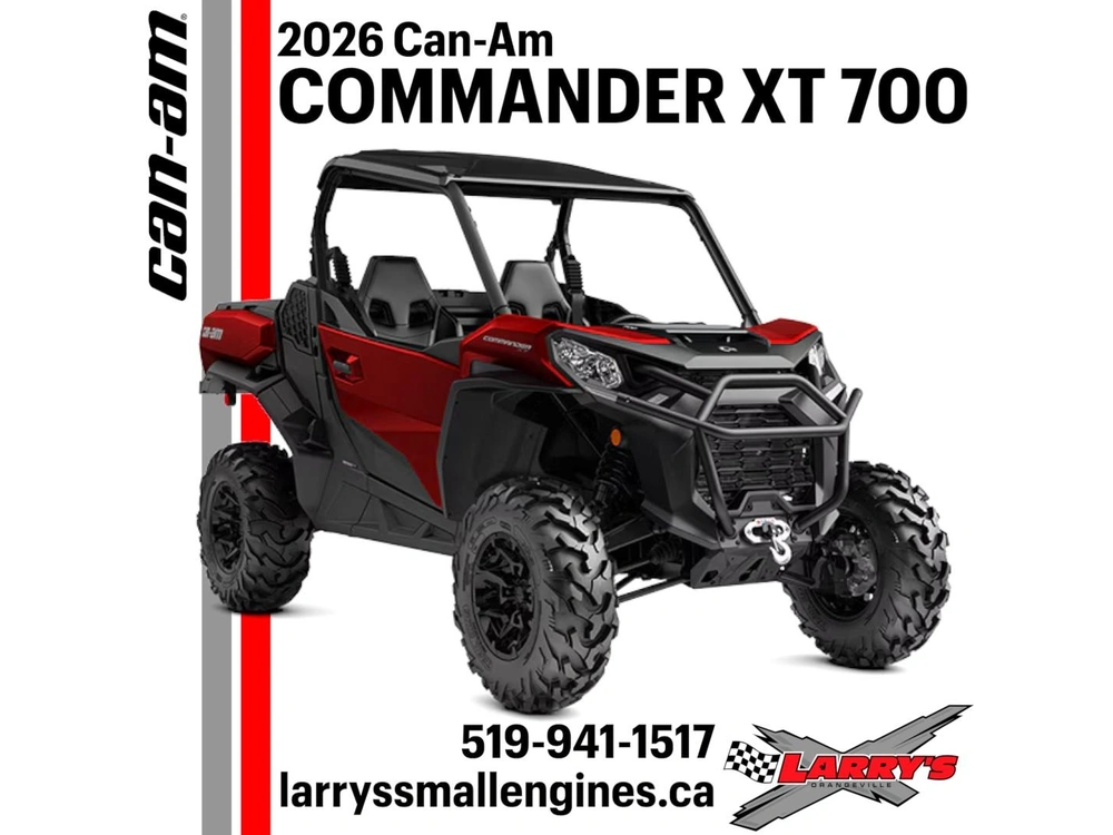2026 Can-am Commander Xt 700 9atb alt