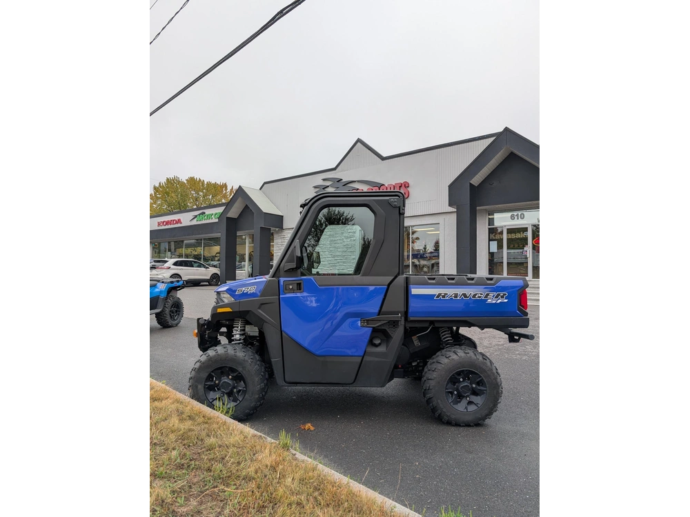 2022 Polaris Ranger 570 Sp Bleu Cabine 🚜 Comparable Can-am Defender Dps 570 & Yamaha Wolverine 850 🛠️ alt
