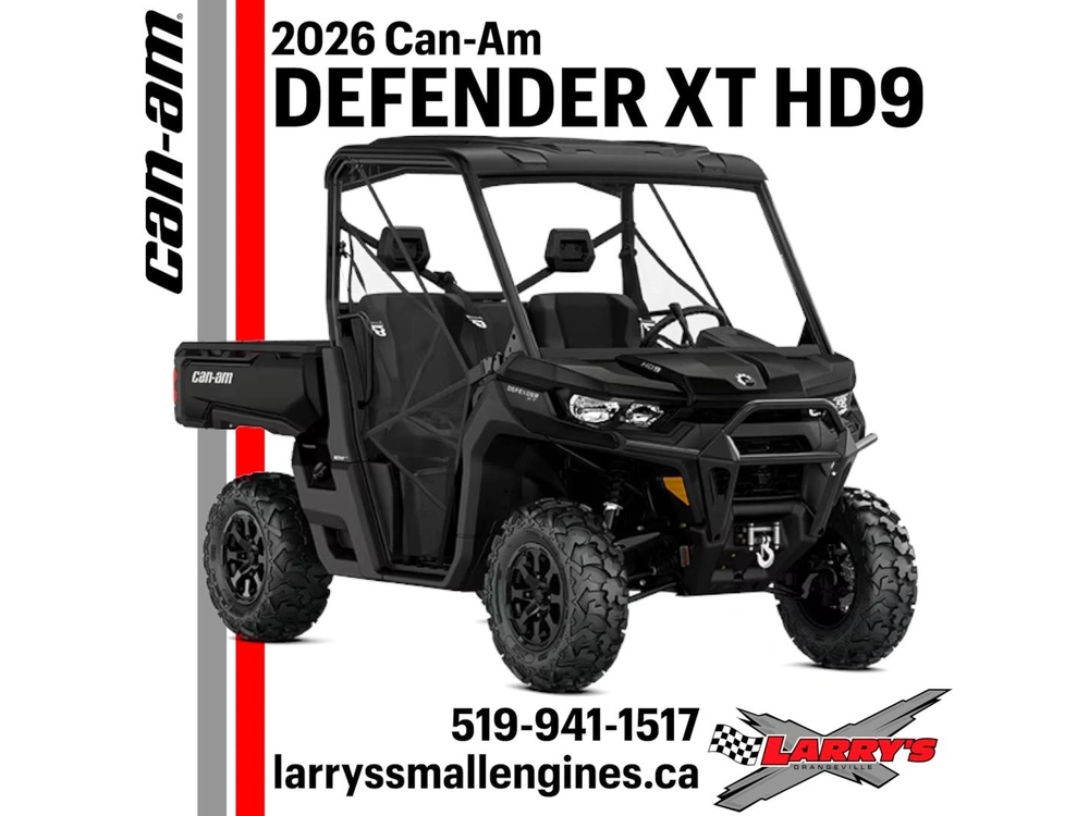 2026 Can-am Defender Xt Hd9 8fta alt