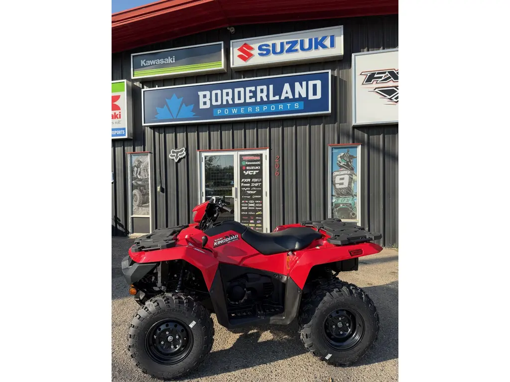2026 Suzuki KingQuad 750 XP Power Steering - Flame Red 