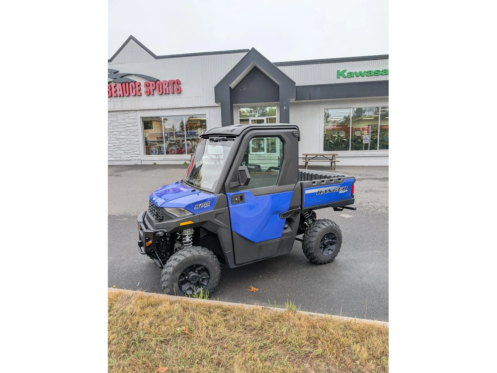 2022 Polaris Ranger 570 Sp Bleu Cabine 🚜 Comparable Can-am Defender Dps 570 & Yamaha Wolverine 850 🛠️ alt