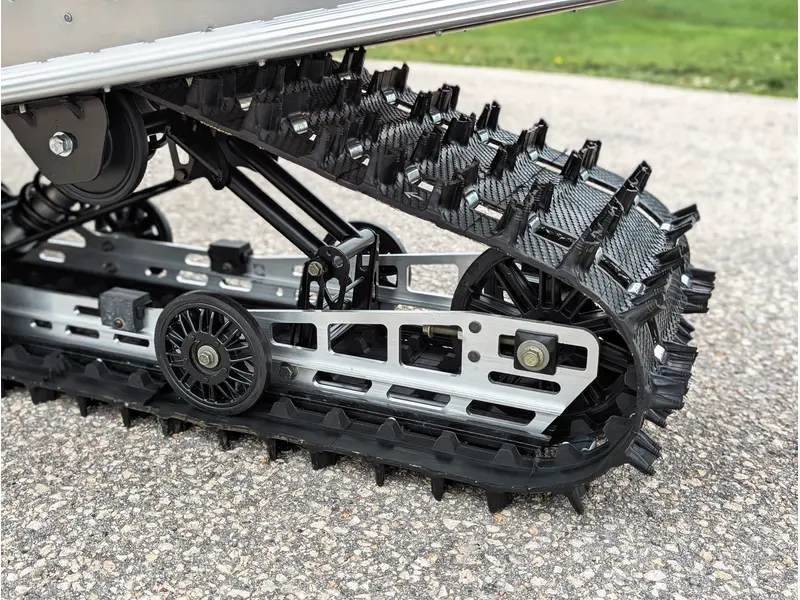 2025 Polaris 550 Voyageur Adventure // White Lightning