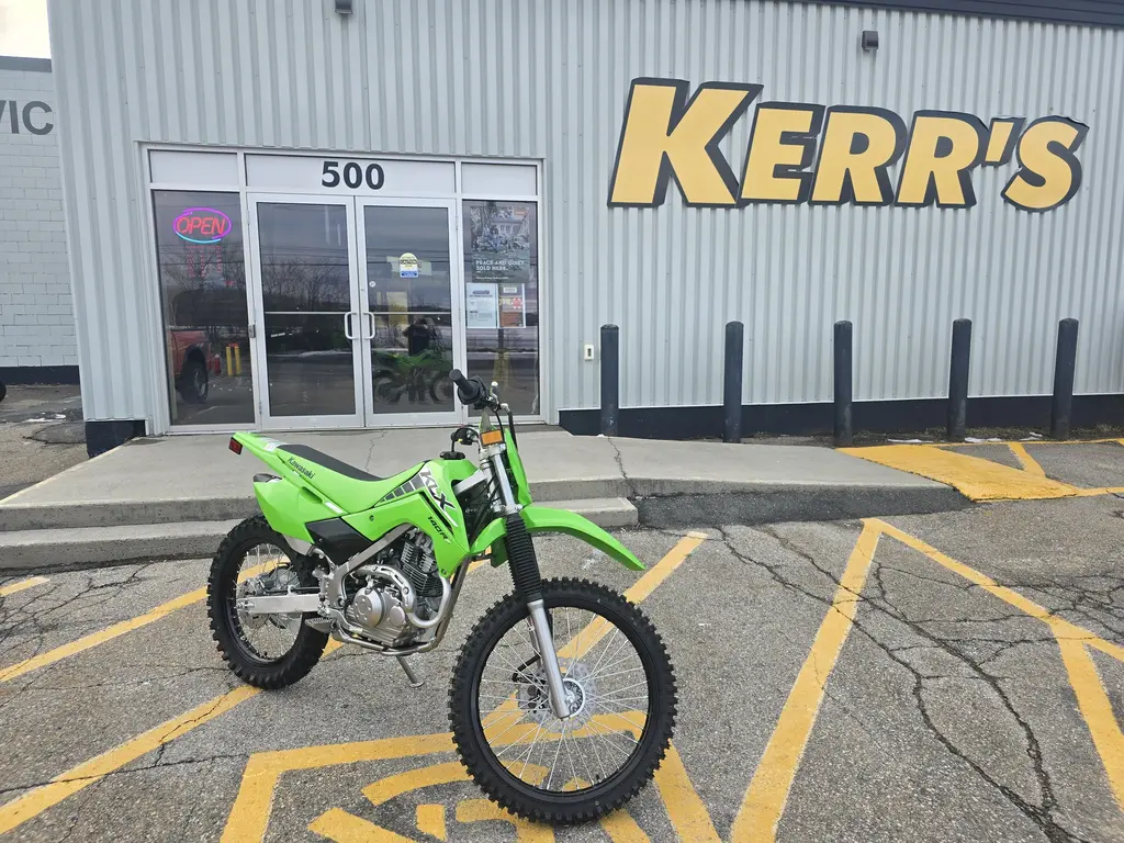 New 2025 Kawasaki KLX140 RF in Bathurst - Kerr's Chain Saw Ltd