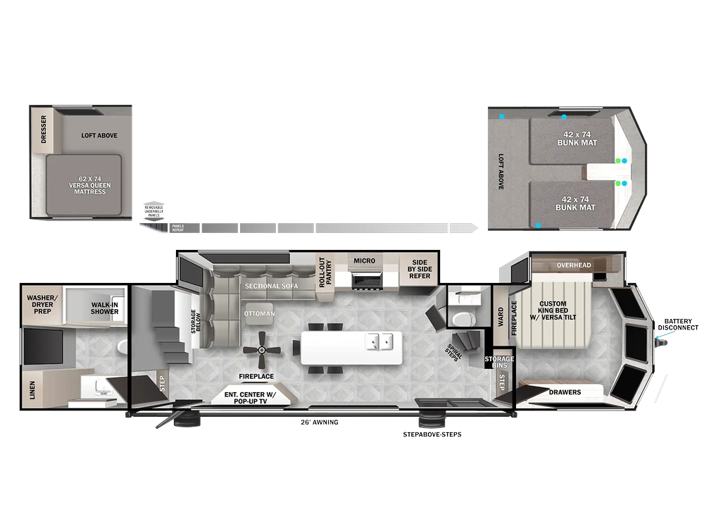 Forest River Salem Villa 44view 2024 alt