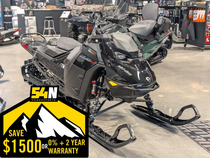 2025 Ski-Doo SUMMIT X w/ EXPERT Pkg 154 850 E-TEC Turbo R PowderMax X-Light 3.0" SHOT  w/ 10.25" Touchscreen