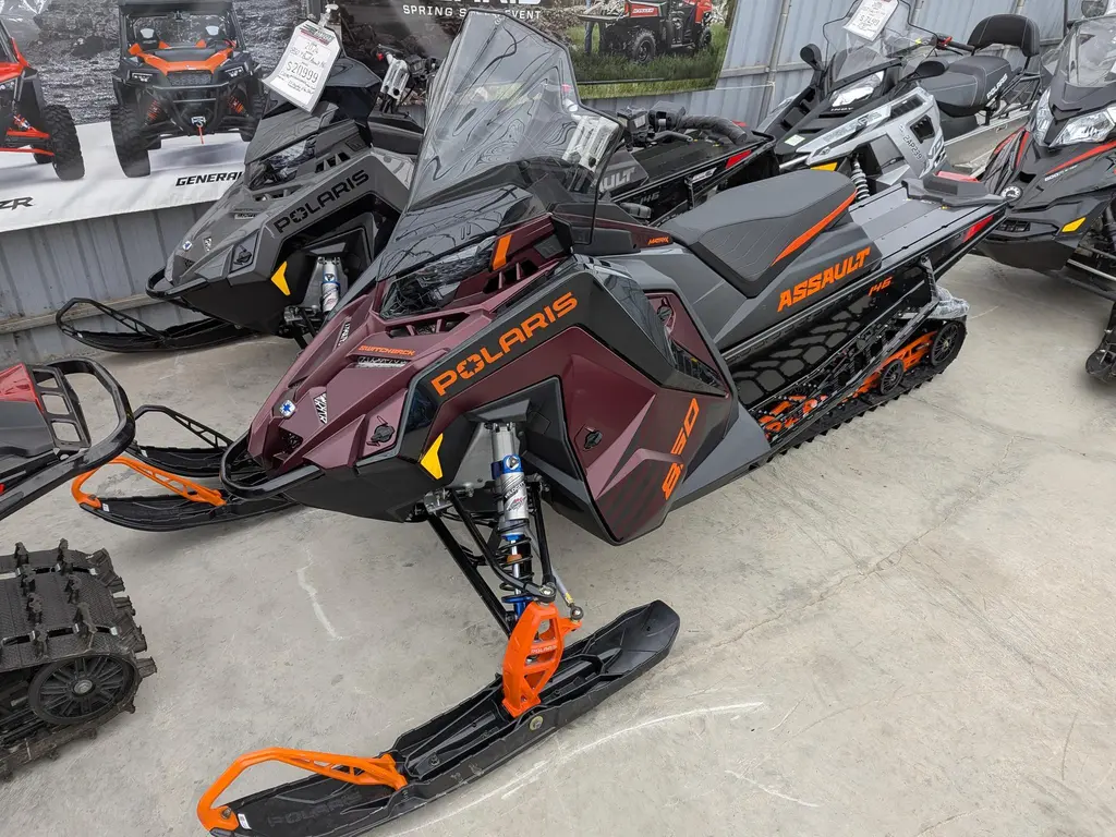 2025 Polaris 850 Switchback Assault 146 Premium Matte Dark Cherry