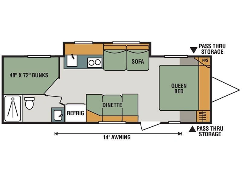 2018 Kz Escape 231bh alt