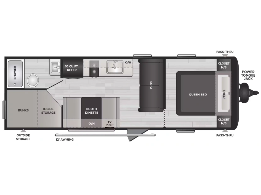 2025 Hideout 240bh alt