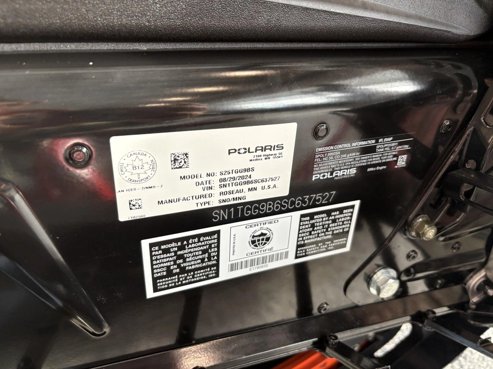 2025 Polaris Patriot 9r Rmk Khaos 165 alt