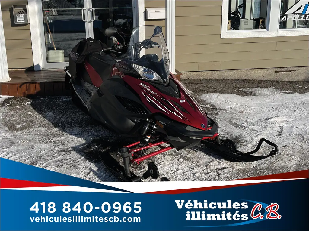 2010 yamaha RS VECTOR IMPECCABLE  ROUE SKI + SNOW TRACKER