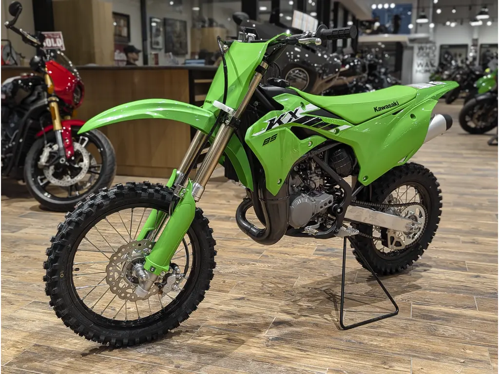 New 2025 Kawasaki KX85 // Lime Green in Headingley
