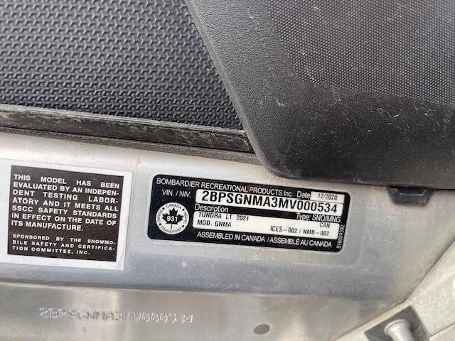 2021 Ski-doo Tundra Lt 600- Ace-e Ny alt