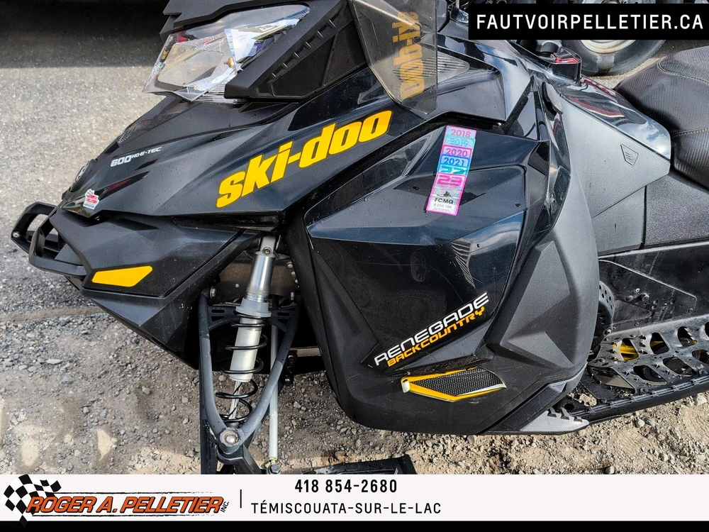 Ski-doo Renegade Backcountry 600ho 2014 alt