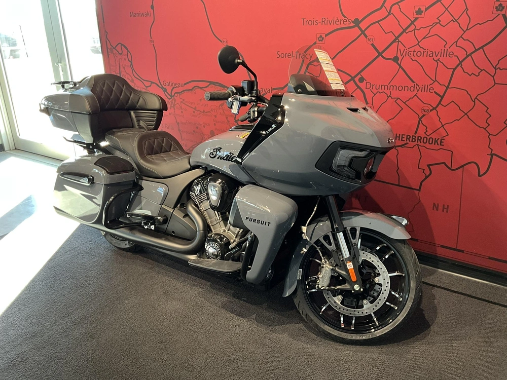 2024 Indian Motorcycle Pursuit Dark Horse With Powerband Audio Package alt