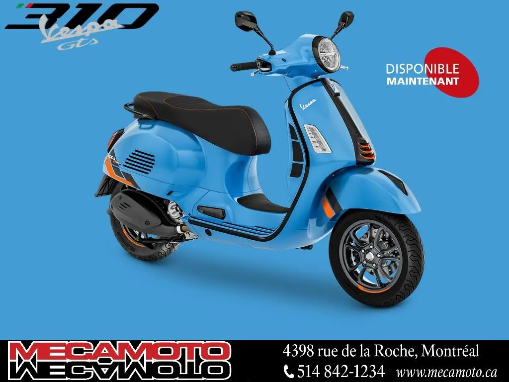Motos Vespa Vespa Gts Km Vespa Elettrica Electric Scooter 2025