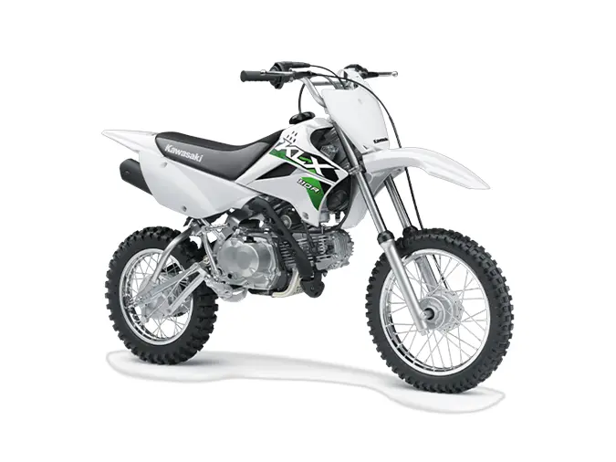 2026 Kawasaki KLX110R L // Bright White 