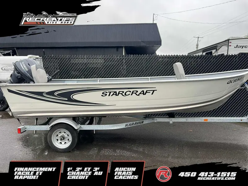 2021 Starcraft ALASKAN 15 DLX **MOTEUR YAMAHA 25HP!!** thumbnail 2