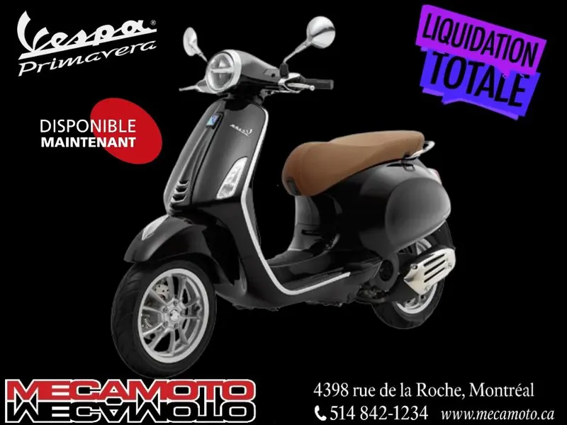 2023 Vespa Primavera 50 Liquidation