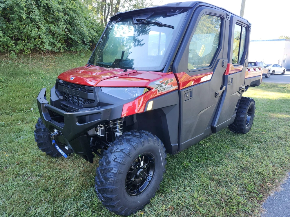 2026 Polaris Ranger Crew Xp 1000 Ns Ultimate Sst Red | 💪 Eps & Écran 7″ Ride Command, Remorquage 2 500 Lb, Crédit Rapide Entreprises Alternatives Defender Max 💪 | alt