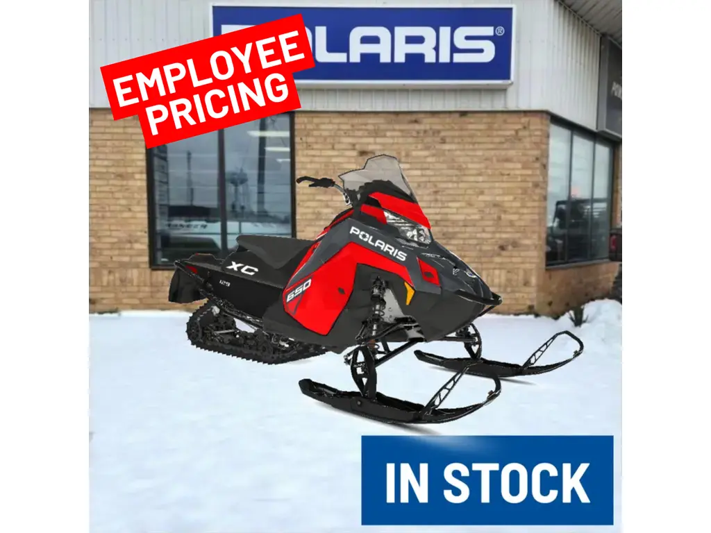 2024 Polaris 650 Indy XC 129 Indy Red 