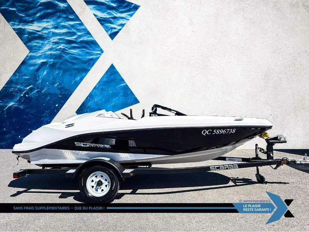 2018 SCARAB 165 150HP BATEAU A TURBINE