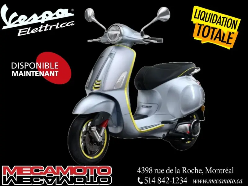 2023 Vespa Elettrica Liquidation