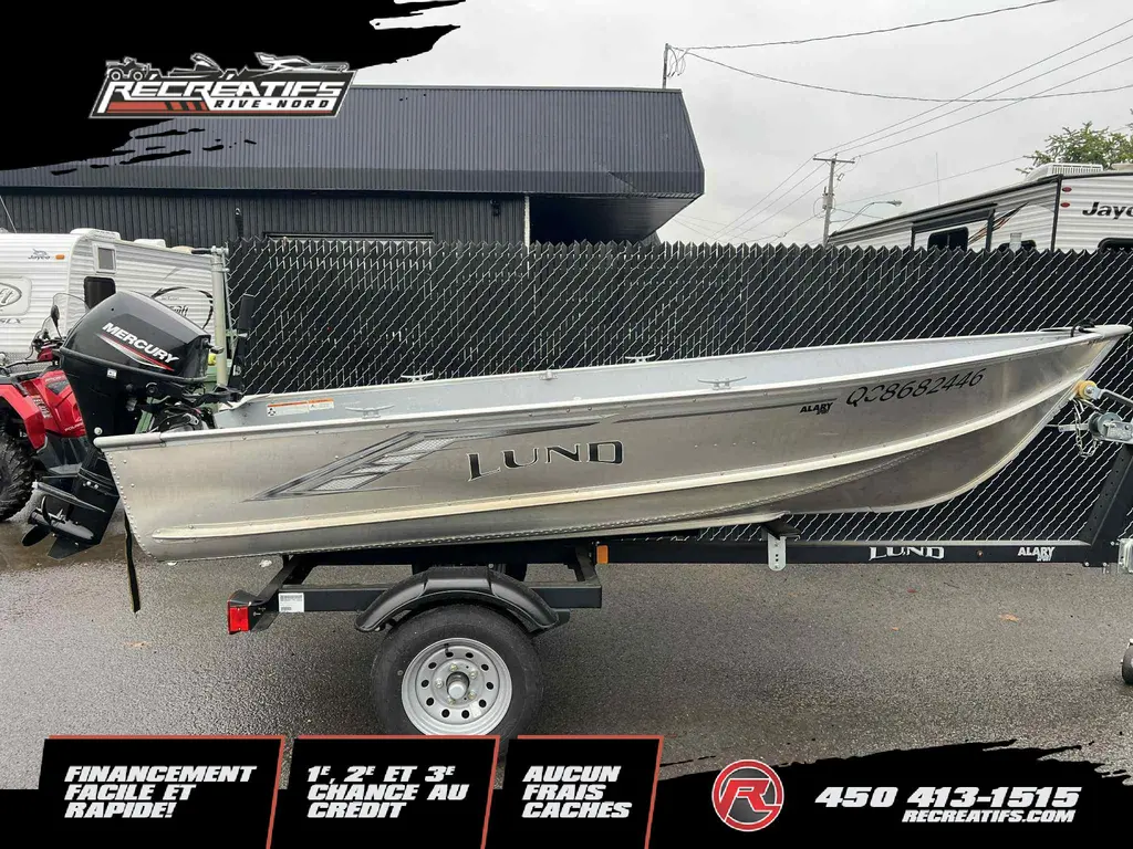 2022 Lund Boat Co A12 **MOTEUR MERCURY 9.9HP!**