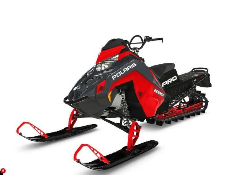 2024 Polaris 650 Pro RMK 155 Indy Red
