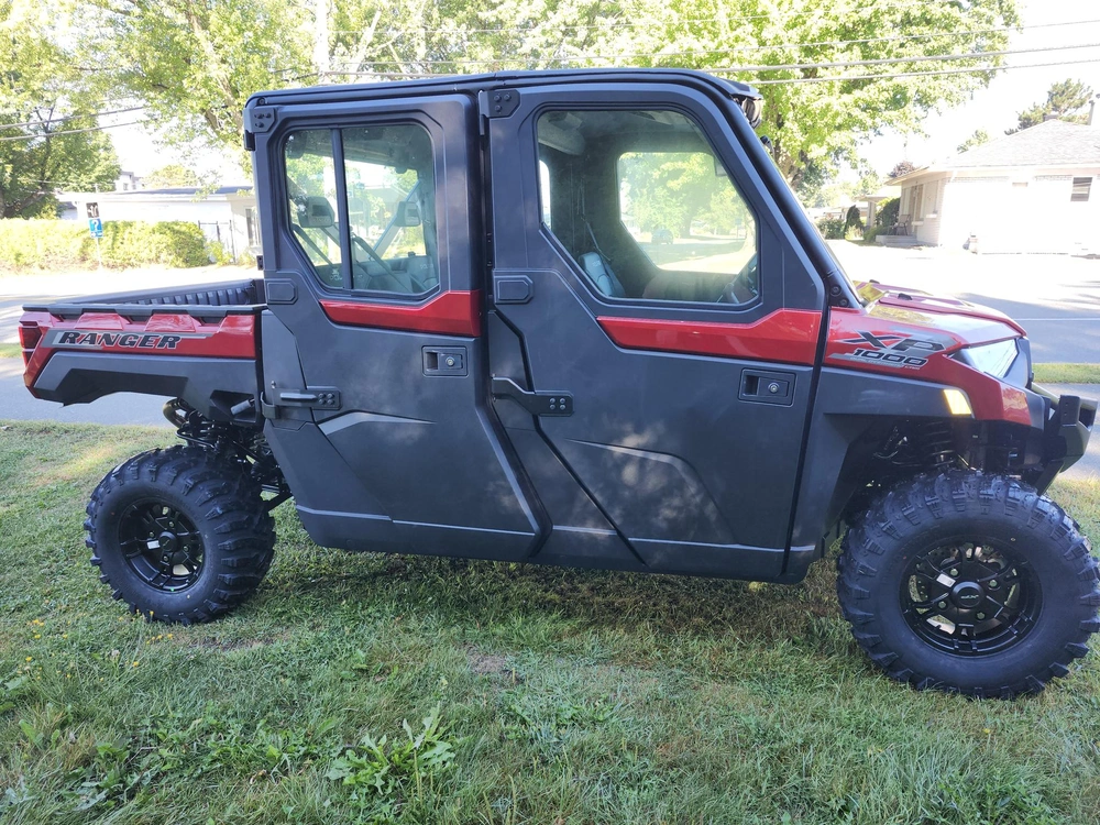 2026 Polaris Ranger Crew Xp 1000 Ns Ultimate Sst Red | 💪 Eps & Écran 7″ Ride Command, Remorquage 2 500 Lb, Crédit Rapide Entreprises Alternatives Defender Max 💪 | alt