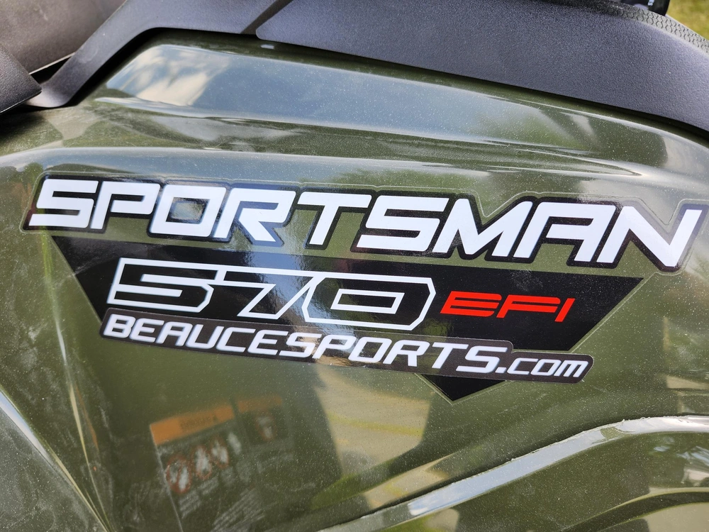 2025 Polaris Sportsman 570 Eps - Sage Green Rival Du Outlander Dps 570 alt