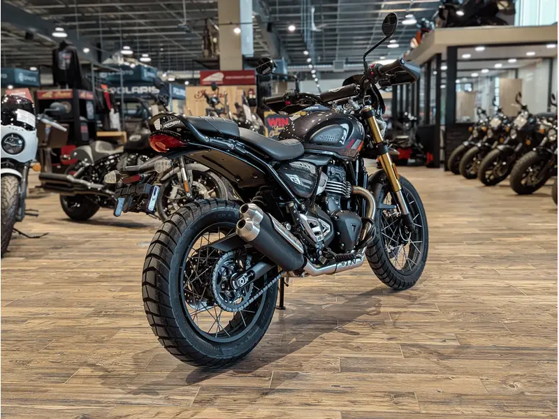 2026 Triumph Scrambler 400 XC // Storm Grey