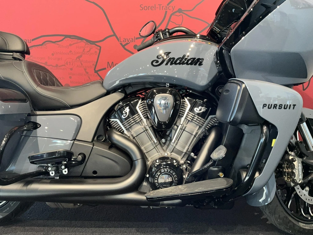 2024 Indian Motorcycle Pursuit Dark Horse With Powerband Audio Package alt