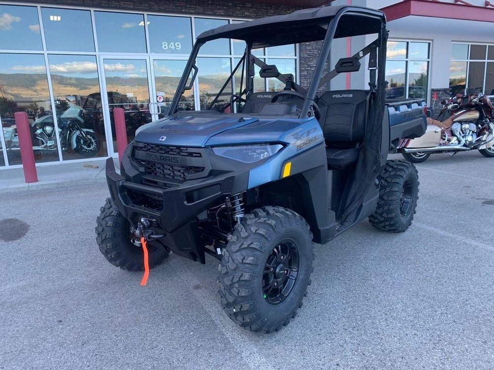 2025 Polaris Ranger Xp 1000 Premium - Blue Slate Premium alt