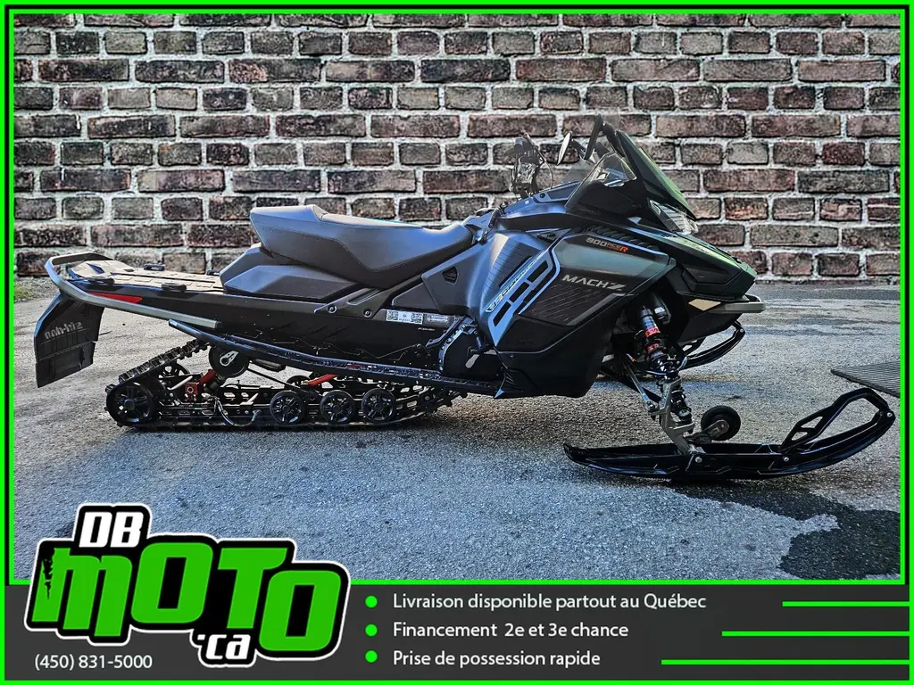 SKI DOO MACH Z 900 TURBO R 2022 - ** 0% D'INTÉRÊT DISPONIBLE **