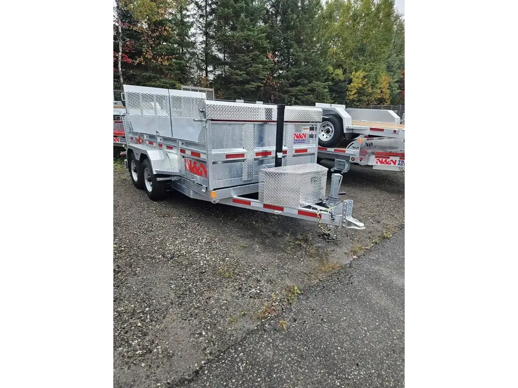 2025 N&N Trailers INNO-DOMPEUR 6X12 COMBO GATE