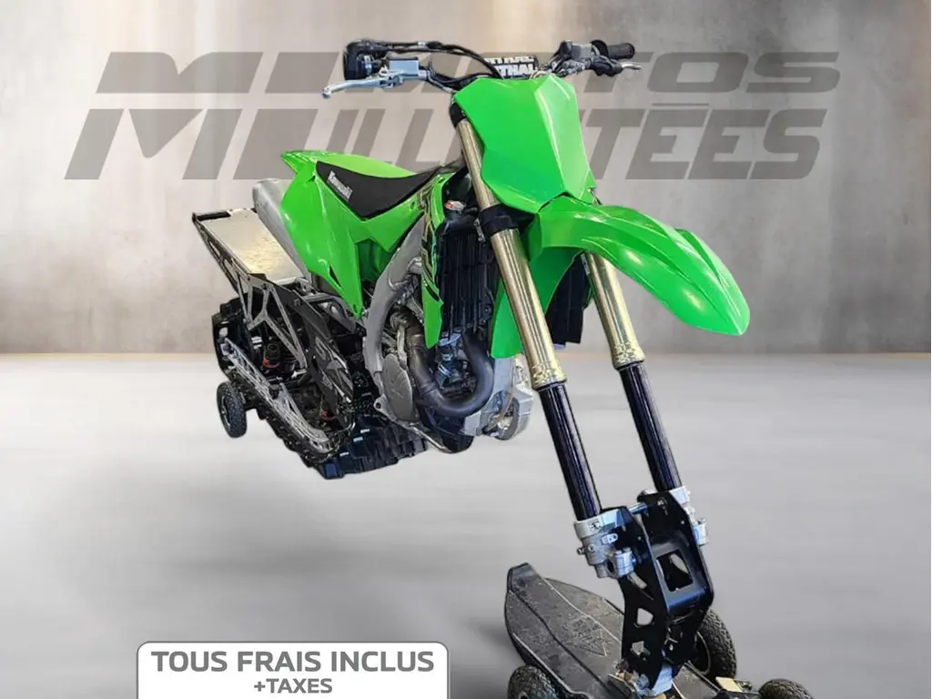 2021 Kawasaki KX450 et Snowhawk