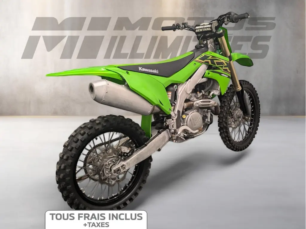 2021 Kawasaki KX450 et Timbersled SX120